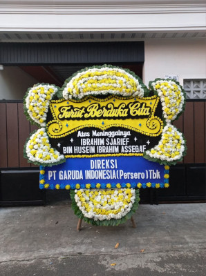 Papan Bunga Duka di Dlimoyo